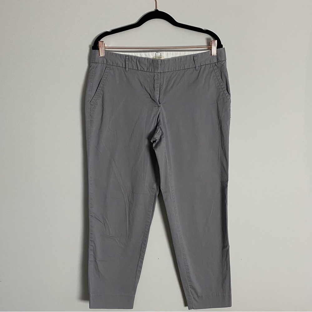 J. Crew - Classic Grey Slacks - Size 10 CityFit w Stretch -